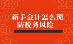 新手会计如何预防税务风险